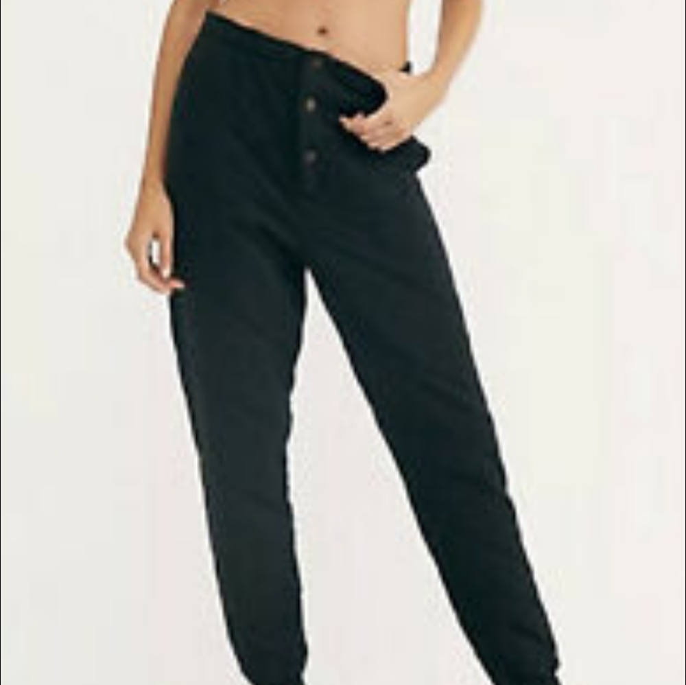 Free People qulited joggers
